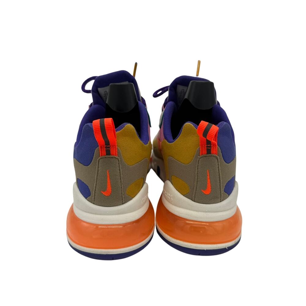 Nike Air Max 270 React Sneakers Women’s 7.5 Multicolor CU3014-181 - Picture 4 of 10